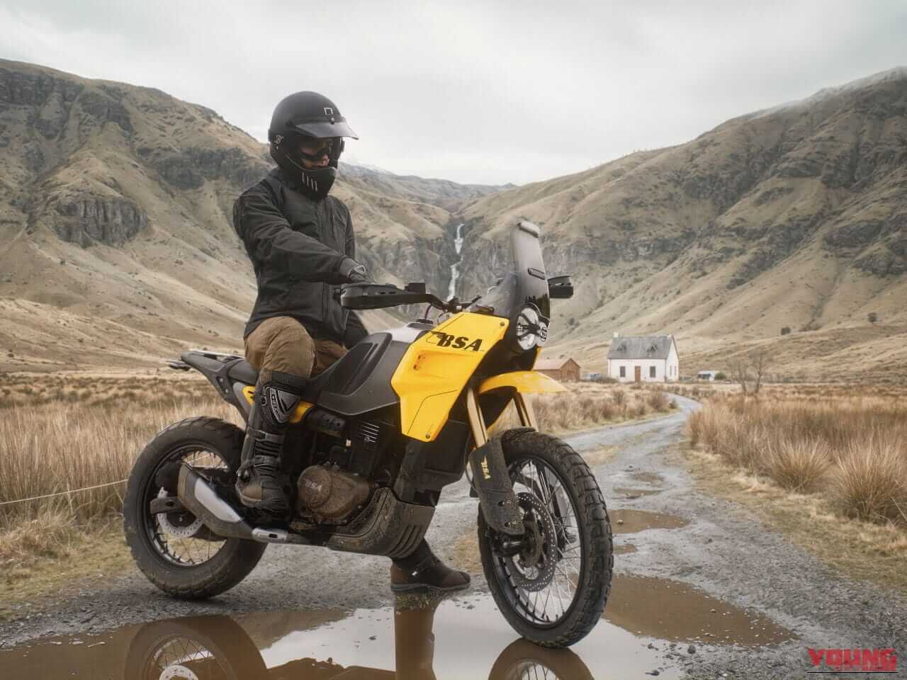 BSA|サンダーボルト|普通二輪免許で乗れるBSA! 新型アドベンチャー「サンダーボルト」は水冷単気筒に左右非対称デザインを採用【EICMA】