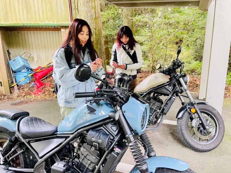 「バイク×音楽×コーヒーdiary(仮)」｜女優・指出瑞貴の『バイク×音楽×コーヒーdiary(仮）』その6：レブル250で秋の箱根へ！音楽とともに最高ツーリングへ♪