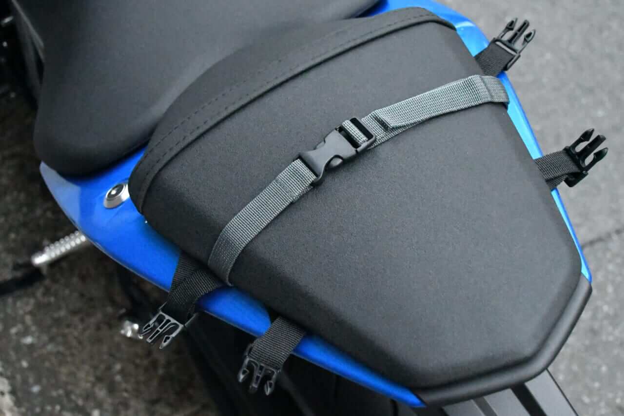 シェルシートバッグSS｜タナックスの「シェルシートバッグSS」をツーリングで使ってみた！