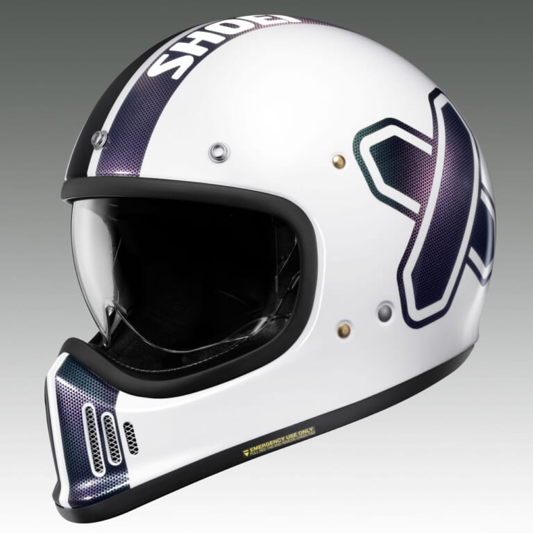 SHOEI EX-ZERO CROSS LOGO 2｜【新製品】SHOEIクロスロゴの第2弾！ ネオクラシック2機種に「CROSS LOGO 2」が登場