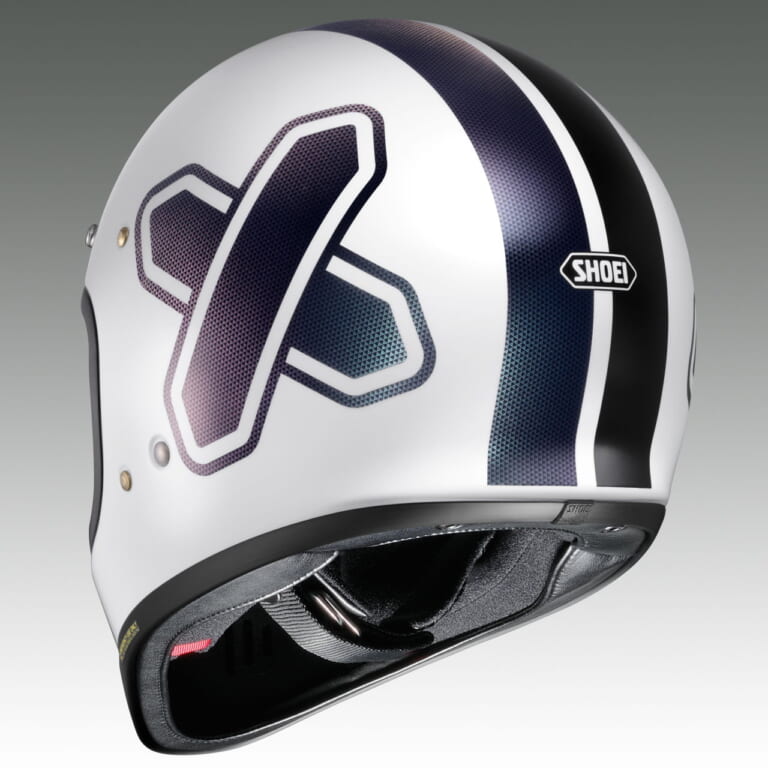 SHOEI EX-ZERO CROSS LOGO 2|【新製品】SHOEIクロスロゴの第2弾! ネオクラシック2機種に「CROSS LOGO 2」が登場