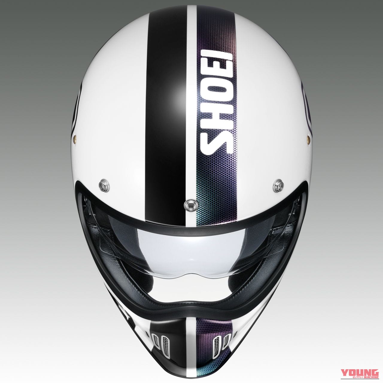 ｜【新製品】SHOEIクロスロゴの第2弾！ ネオクラシック2機種に「CROSS LOGO 2」が登場