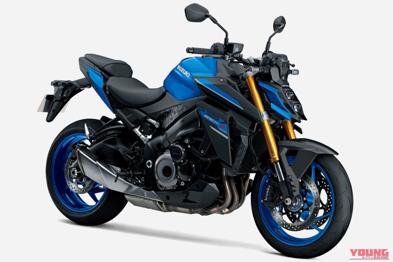 |スズキが「GSX-S1000」のニューカラーを発表! 新たに赤を設定、前年に5インチTFTカラーディスプレイを採用