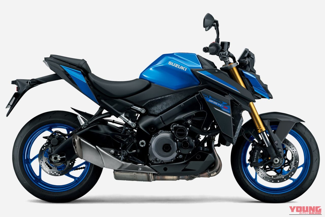 |スズキが「GSX-S1000」のニューカラーを発表! 新たに赤を設定、前年に5インチTFTカラーディスプレイを採用