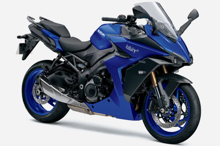 スズキ|GSX-S1000GT|2026年モデル|スズキが「GSX-S1000GT」の2026年モデルを発表! 新色はブロンズホイールのホワイト、ブルーホイールのブラックだ!
