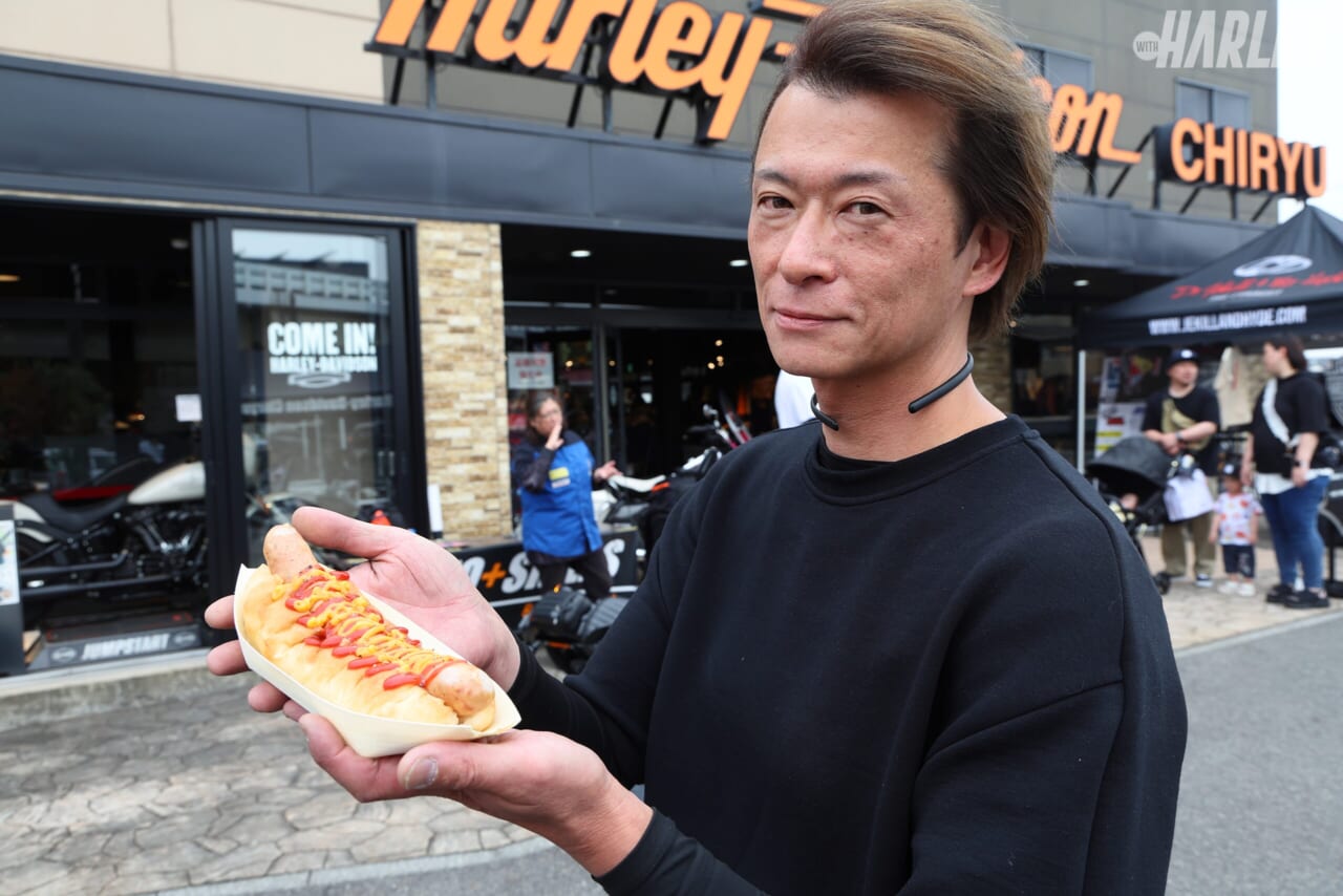 ハーレーダビッドソン知立|イベント|ホットドッグ|ハーレーを取り巻くカルチャー丸ごと! 誰もが楽しめるスペシャルな2日間〈ハーレーダビッドソン知立 FUNFESTA Vol.4〉