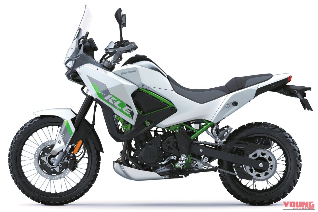 |【新型発表】カワサキ(KAWASAKI)新型アドベンチャー「KLE500」を発表! 上位版「KLE500 SE」はTFTメーターや大型スクリーンも装備〈海外〉
