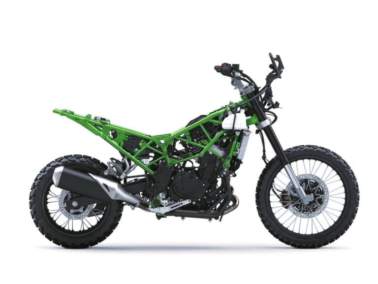 カワサキ｜KLE500｜輸出仕様｜2026年モデル｜【新型発表】カワサキ(KAWASAKI)新型アドベンチャー「KLE500」を発表！ 上位版「KLE500 SE」はTFTメーターや大型スクリーンも装備〈海外〉
