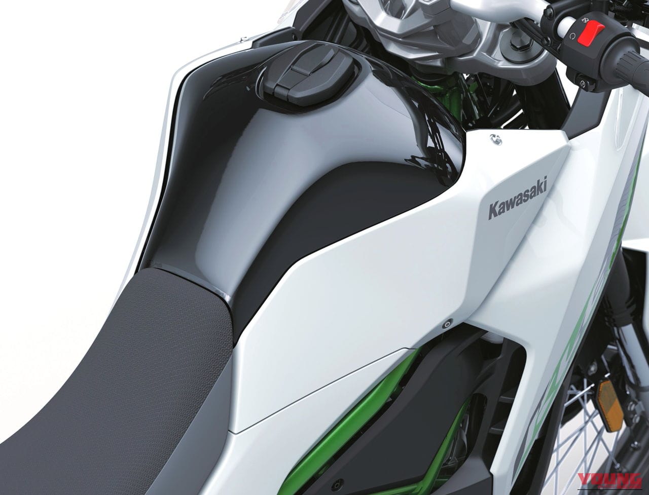 カワサキ｜KLE500｜輸出仕様｜2026年モデル｜【新型発表】カワサキ(KAWASAKI)新型アドベンチャー「KLE500」を発表！ 上位版「KLE500 SE」はTFTメーターや大型スクリーンも装備〈海外〉