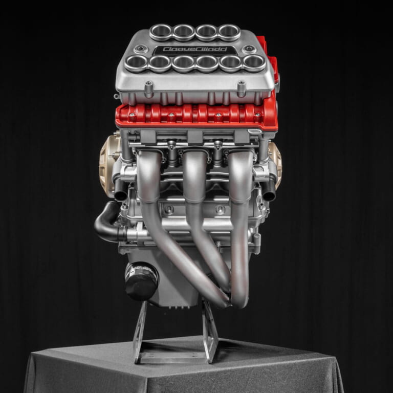 MV AGUSTA 5-CYLINDER ENGINE CONCEPT “QUADRATO”|新設計5気筒エンジン!! MVアグスタがEICMAで3本カムシャフトのエンジンコンセプトを発表!