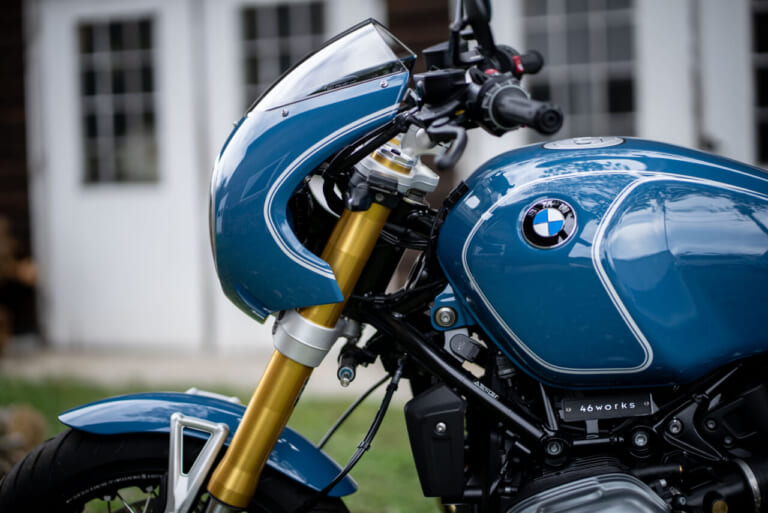 R12nineT 46works Complete Custom #02|【限定9台】46worksが最新コンプリート『R12nineT 46works Complete Custom #02』を製作、モトラッド相模原より限定リリース!