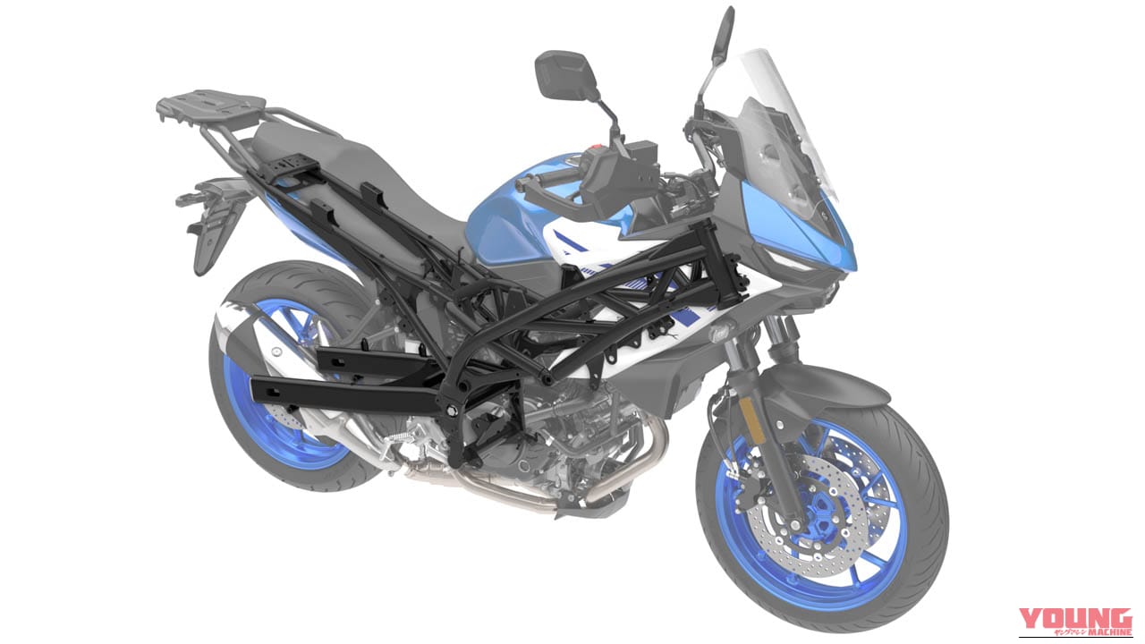 スズキ|SV-7GX|欧州仕様|2026年モデル|新たな名車伝説が始まる!! スズキ新型クロスオーバー「SV-7GX」をEICMAで発表!