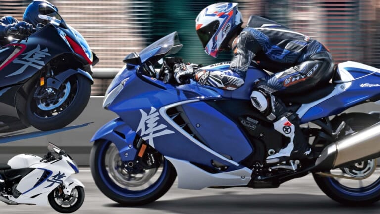 【新型発表】スズキ(SUZUKI)UKが「ハヤブサ スペシャルエディション」の価格を発表! 専用カラーを纏いシングルシートカウル装備