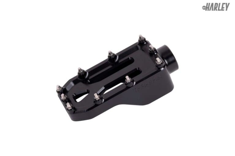 スズキ&アソシエイツ｜Thrashin supply｜Aggressor Brake Arm Pedal 14-up ツーリング｜スズキ＆アソシエイツで取り扱う最新ハーレーカスタムパーツたち