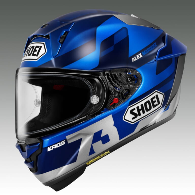 SHOEI X-Fifteen A.MARQUEZ73 V3｜マルケス兄弟のヘルメット新作！ SHOEI「X-Fifteen」『マルケスもてぎ』『A.マルケスV3』2月発売