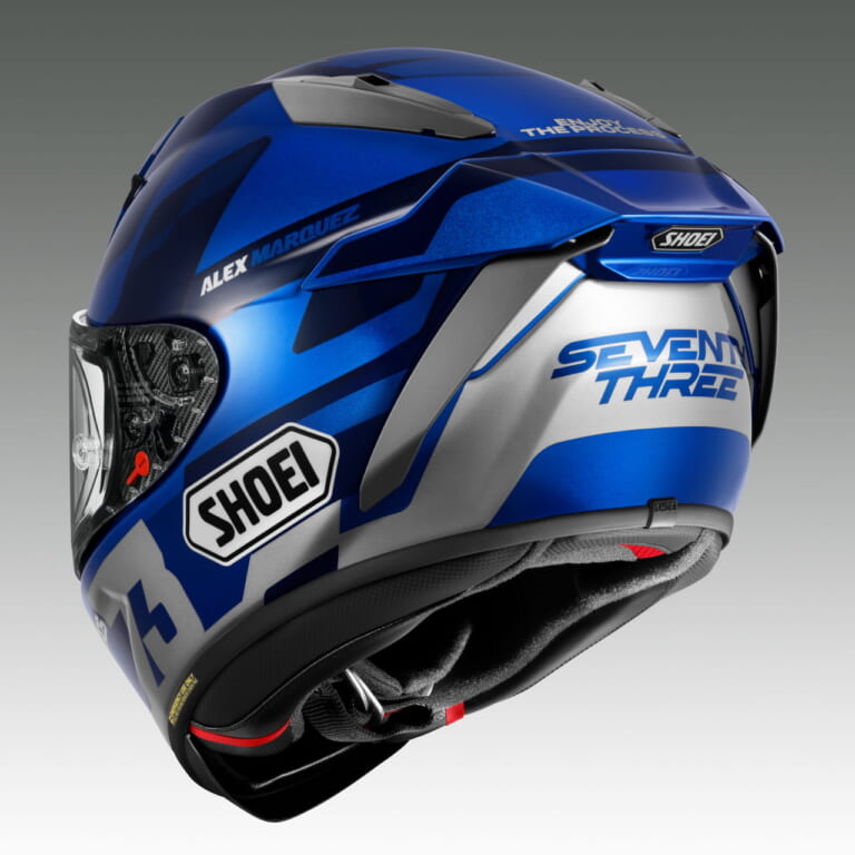 SHOEI X-Fifteen A.MARQUEZ73 V3｜マルケス兄弟のヘルメット新作！ SHOEI「X-Fifteen」『マルケスもてぎ』『A.マルケスV3』2月発売