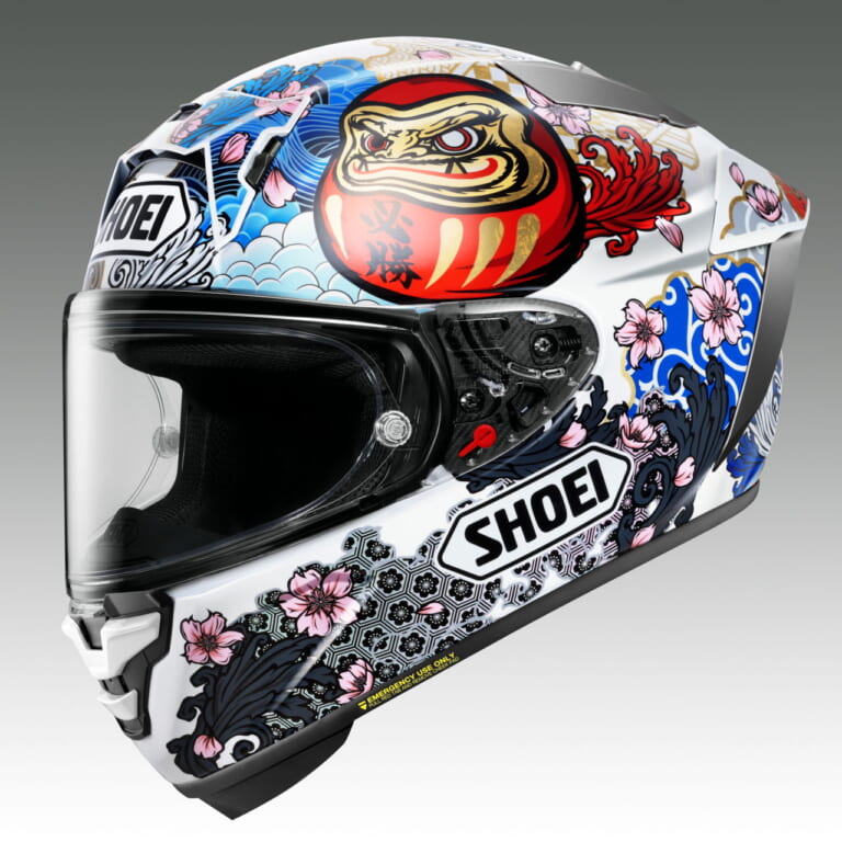 SHOEI X-Fifteen MARQUEZ MOTEGI 5｜マルケス兄弟のヘルメット新作！ SHOEI「X-Fifteen」『マルケスもてぎ』『A.マルケスV3』2月発売
