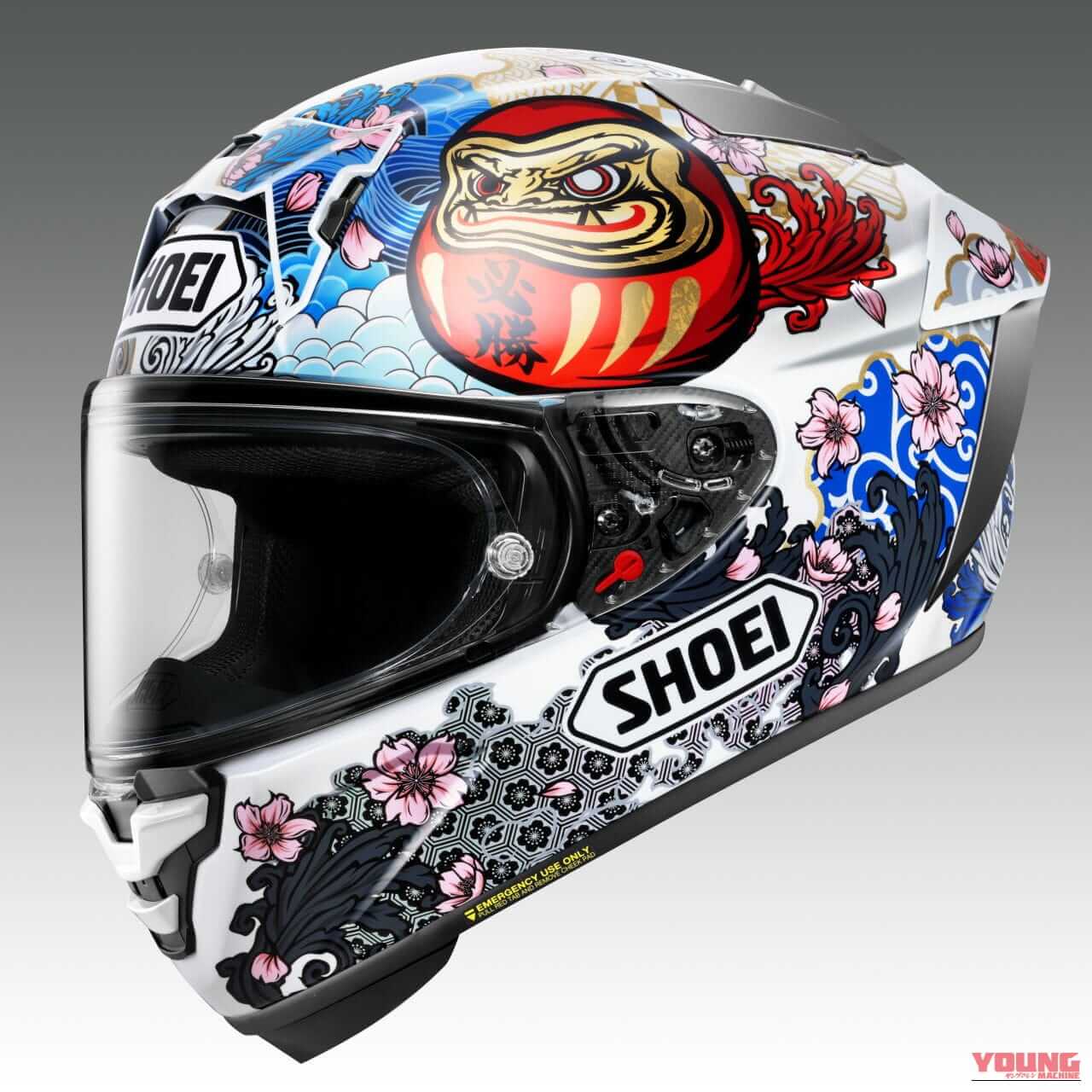SHOEI X-Fifteen MARQUEZ MOTEGI 5｜【新製品】マルケス兄弟のヘルメット新作！ SHOEI「X-Fifteen」『マルケスもてぎ』『A.マルケスV3』2月発売