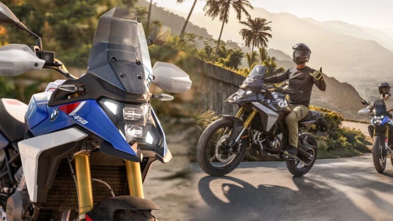 ロアミドルとは思えない本格装備！ ベテランもビギナーも存分に振り回せるBMW「F450GS」見参!!