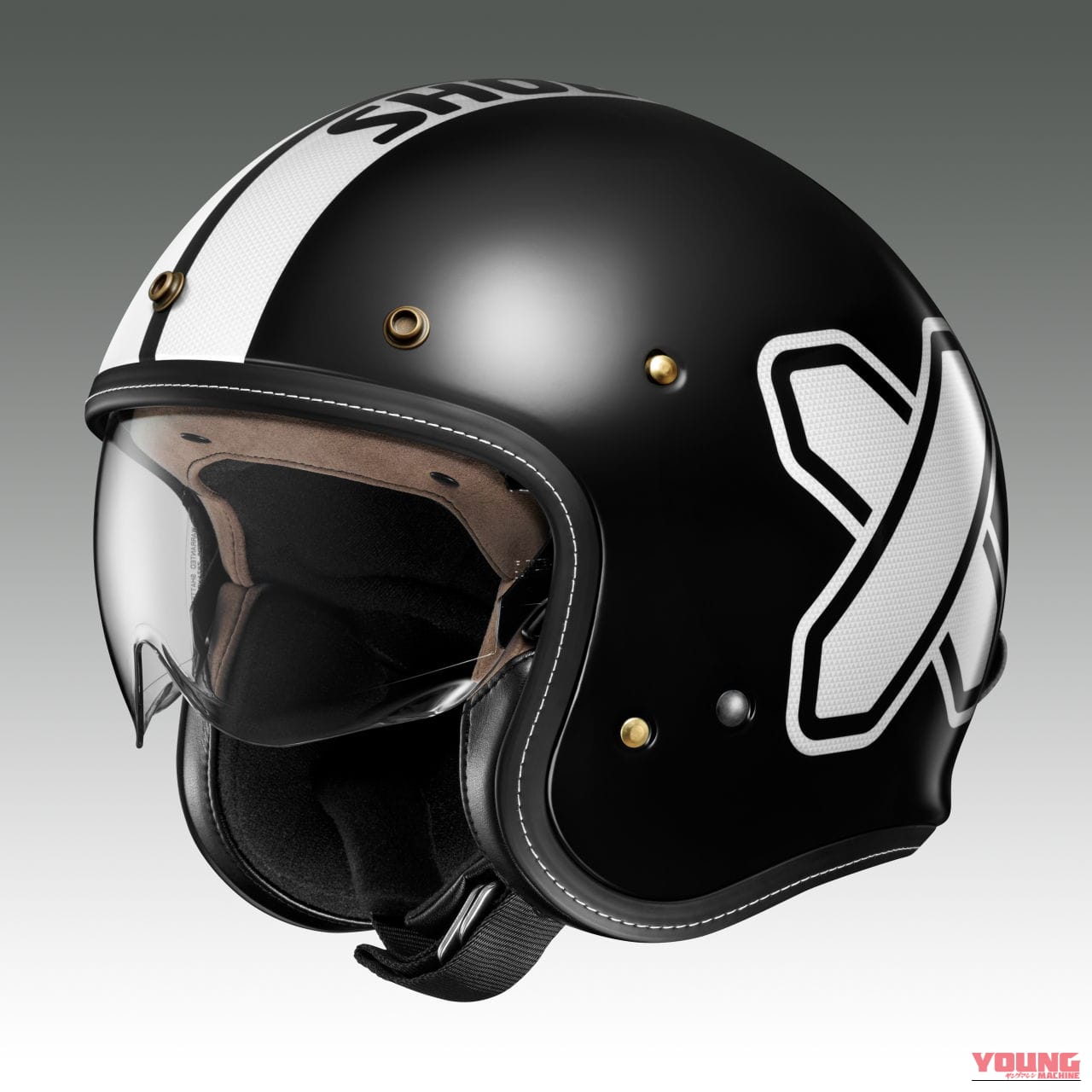 SHOEI J･O+ CROSS LOGO 2｜【新製品】SHOEIクロスロゴの第2弾！ ネオクラシック2機種に「CROSS LOGO 2」が登場