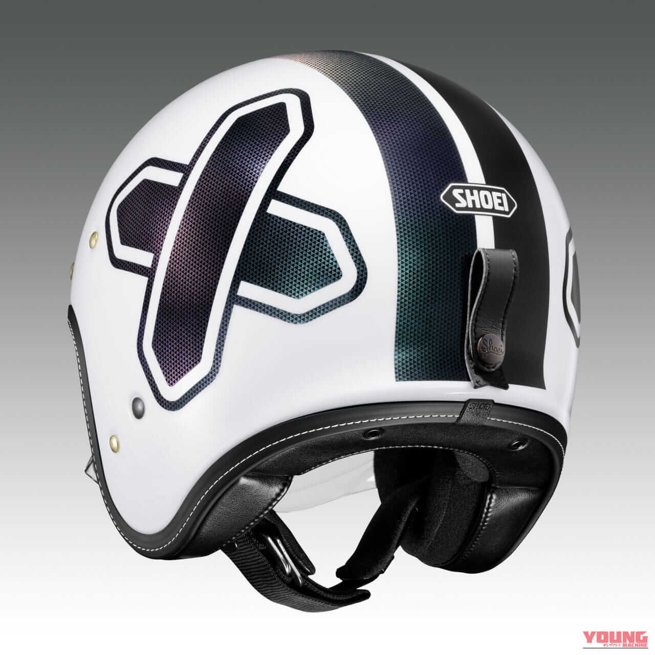 ｜【新製品】SHOEIクロスロゴの第2弾！ ネオクラシック2機種に「CROSS LOGO 2」が登場