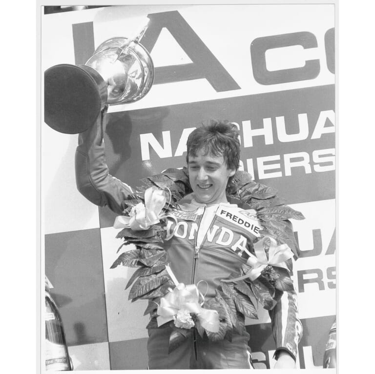 フレディ・スペンサー|「#19は身体の一部」フレディ・スペンサー、伝説のCB750Fデイトナレーサーを語る【エンジン始動動画付き】