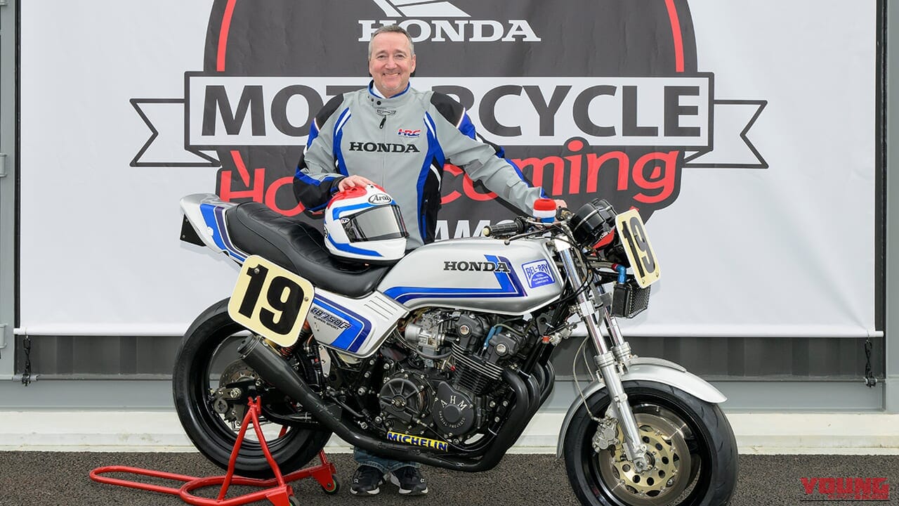 「#19は身体の一部」フレディ・スペンサー、伝説のCB750Fデイトナレーサーを語る【エンジン始動動画付き】