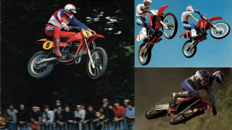 空飛ぶバイクに憧れた──1986年ホンダ「モトクロッサーCRシリーズ」【柏 秀樹の昭和~平成 カタログ蔵出しコラム Vol.24】