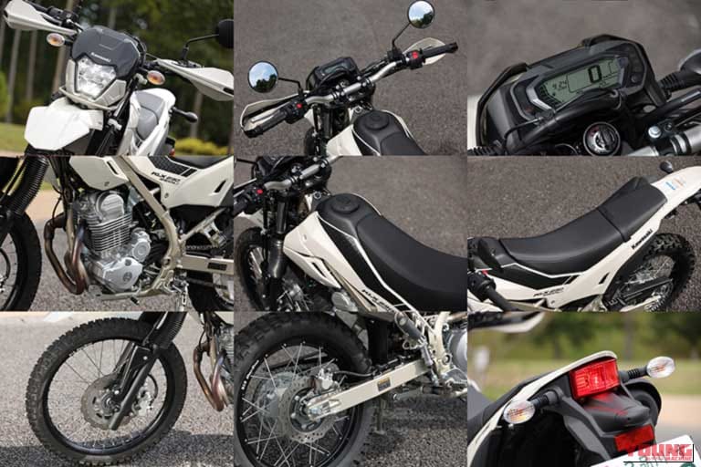 KAWASAKI KLX230シェルパS|【新型試乗】カワサキ KLX230シェルパSは「軽く小さく初心者にも優しい」。レーシング女子・岡崎静夏の軽アドベンチャー&オフロード一気試乗