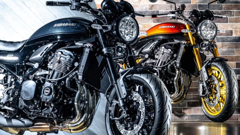 カワサキ新型「Z900RSブラックボールエディション」「Z900RS SE」を実車撮影!! ディテールを解説する!