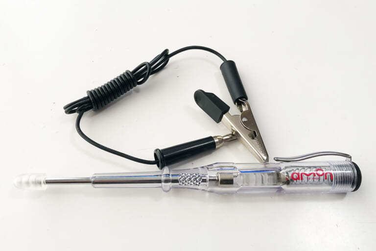 エーモン 検電テスター(LED光タイプ)｜【Amazonランキング1位】カエディア USB電源＆スマホホルダーを取り付けてみた〈ブラックフライデーは12/1まで〉