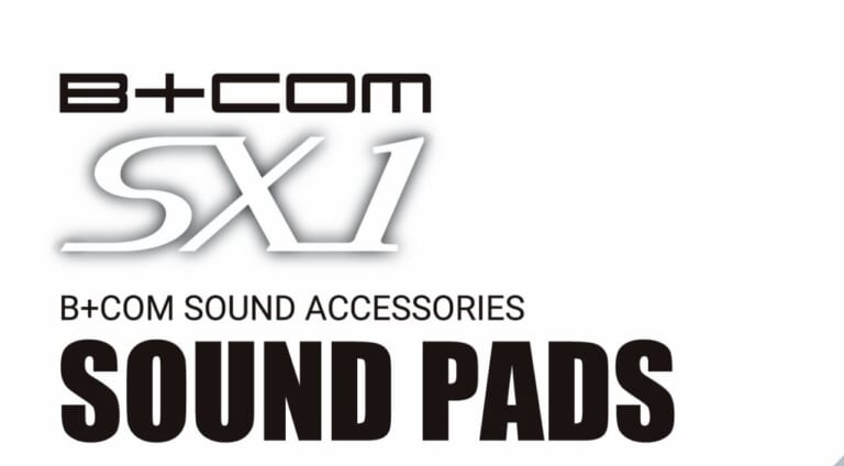 B+COM SX1の音質を劇的に向上！ 装着カンタンな救世主「SOUND PADS」が11月20日（木）登場！