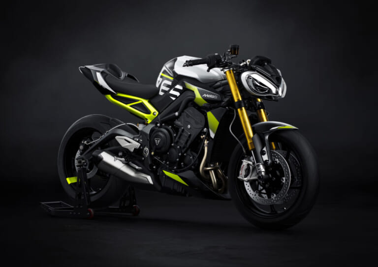 Triumph Street Triple 765 RX/Moto2 Edition｜トライアンフ「ストリートトリプル765」に最上級グレード「RX」と95台限定モデル「Moto2 Edition」登場【オーリンズ/ブレンボ/セパハンで戦闘力マシマシ】