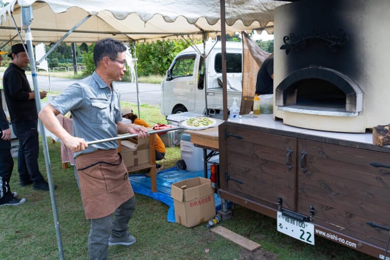 Pizza OISHI～NO｜モトラッドミツオカ｜ミツオカネイチャー2025｜仲間と一緒にGSを堪能できるモトラッドミツオカ主催の大型イベント「ミツオカネイチャー2025」
