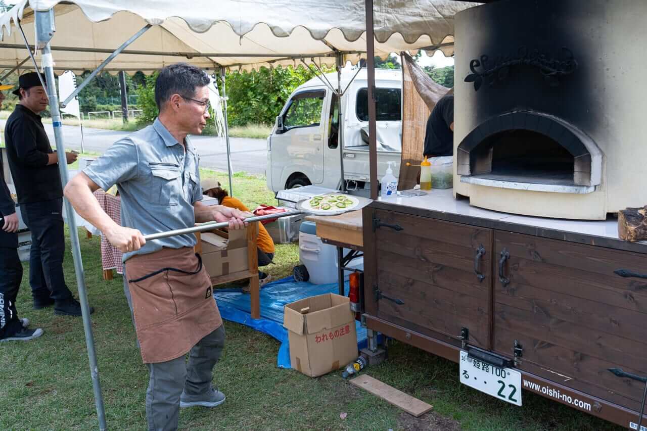 Pizza OISHI～NO｜モトラッドミツオカ｜ミツオカネイチャー2025｜仲間と一緒にGSを堪能できるモトラッドミツオカ主催の大型イベント「ミツオカネイチャー2025」