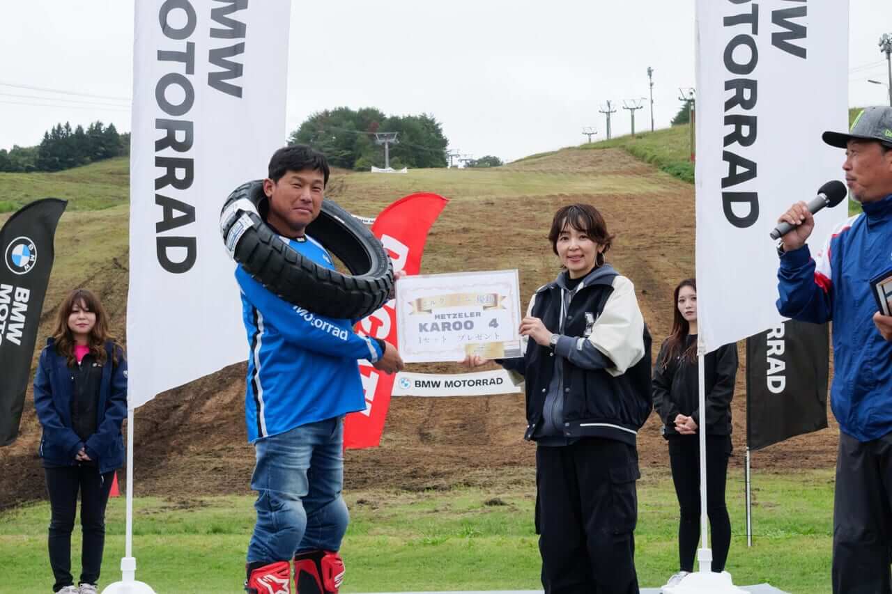 表彰者｜モトラッドミツオカ｜ミツオカネイチャー2025｜仲間と一緒にGSを堪能できるモトラッドミツオカ主催の大型イベント「ミツオカネイチャー2025」