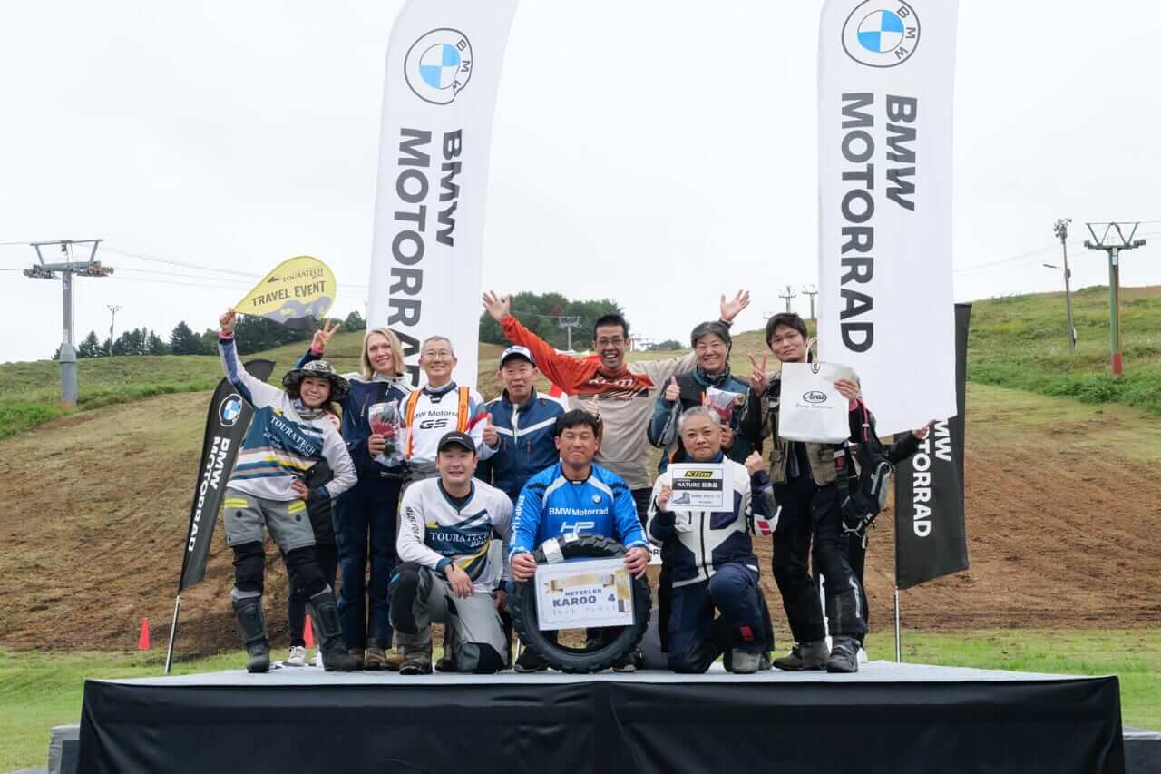 表彰者｜モトラッドミツオカ｜ミツオカネイチャー2025｜仲間と一緒にGSを堪能できるモトラッドミツオカ主催の大型イベント「ミツオカネイチャー2025」