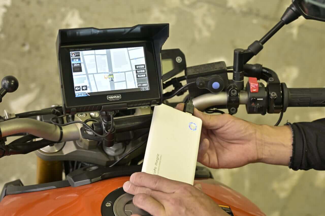NANKAI NNV-025｜使い勝手抜群!! NANKAI NNV-025 バイクナビゲーションシステム