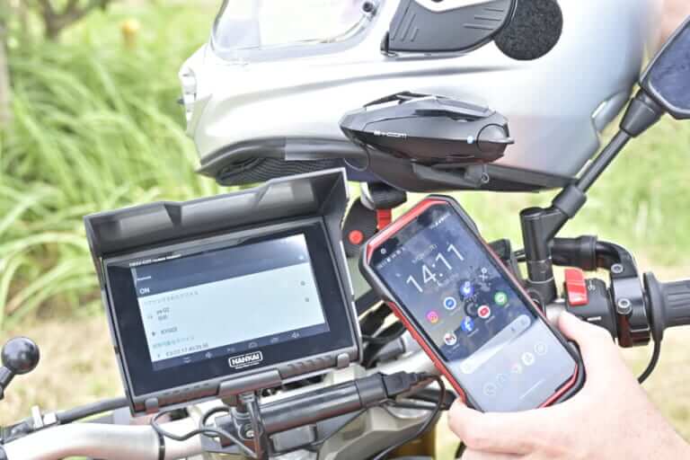 NANKAI NNV-025｜使い勝手抜群!! NANKAI NNV-025 バイクナビゲーションシステム