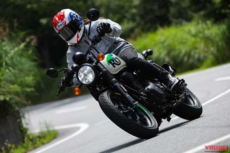 ROYAL ENFIELD HUNTER350｜【新型試乗】ロイヤルエンフィールド ハンター350は優しいロードスター！ レーシング女子・岡崎静夏インプレッション