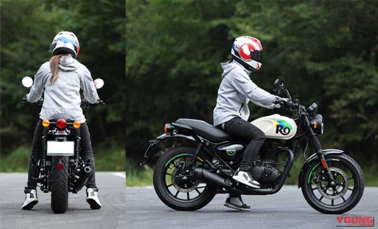 ROYAL ENFIELD HUNTER350|【新型試乗】ロイヤルエンフィールド ハンター350は優しいロードスター! レーシング女子・岡崎静夏インプレッション