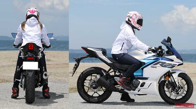 YAMAHA YZF-R25|「レーシーだけど気軽に乗れる万能系スポーツ!」レーシング女子・岡崎静夏のヤマハ「YZF-R25」試乗インプレッション