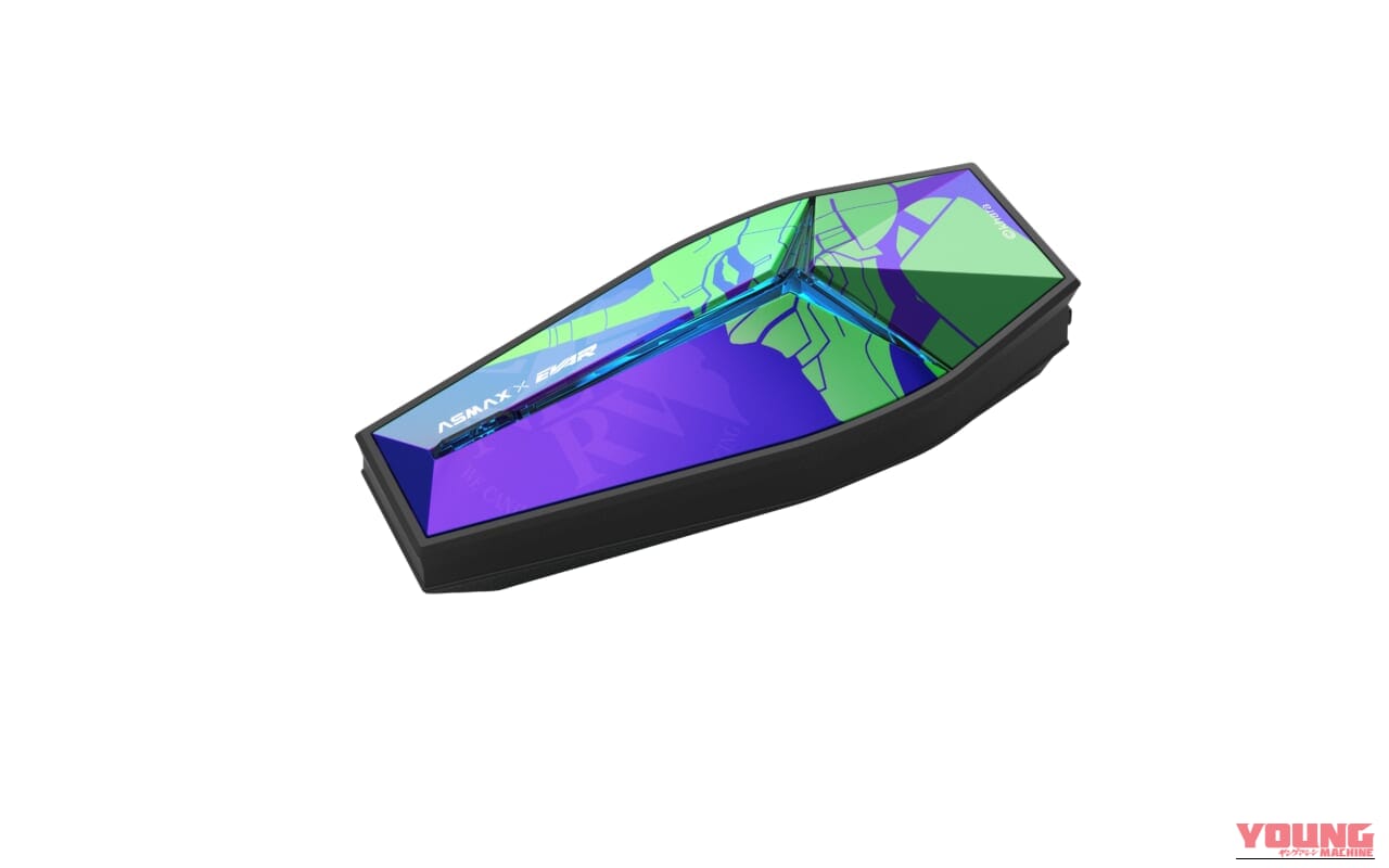 エヴァ起動!  次世代スマートインカム「EVA Rモデル」爆誕【最大50人、他社インカムとも通信OK】｜エヴァ初号機/弐号機デザイン!  次世代スマートインカム「EVA Rモデル」爆誕【最大50人、他社インカムとも通信OK】