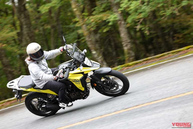 SUZUKI Vストローム250SX｜【新型試乗】スズキ(SUZUKI)Vストローム250SXは「オンロードメインで楽しむ扱いやすいツアラーモデル」！