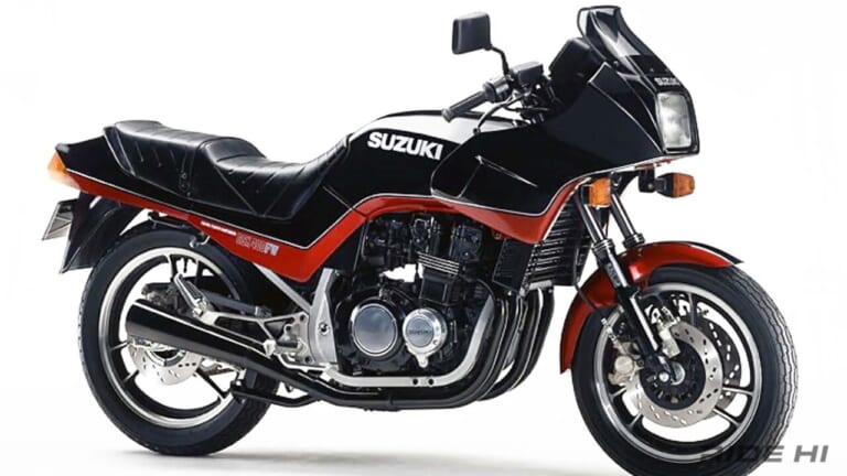 【400cc旧車】スズキは水冷化したGSX400FWでも250FWと同じ安定感を重視する独自のスタイルを貫いた