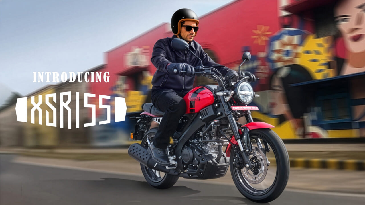 ヤマハ｜XSR155｜インド仕様｜「カフェレーサー＆スクランブラーも」印ヤマハが「XSR155」を初導入！ 可変バルブ、スマホ接続など全部盛りのスポーツヘリテイジ