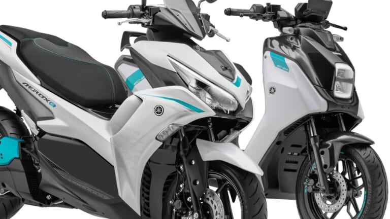 【新型車】ヤマハが電動スポーツスクーター「AEROX E」と「EC-06」を発表【海外】