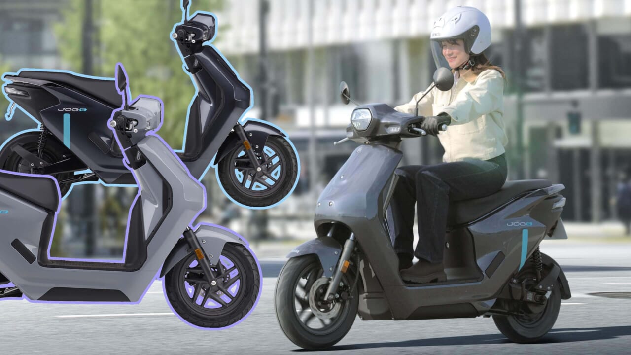 【地域限定】15万9500円で先行発売！ ヤマハがエレクトリックコミューター「JOG E」を発表