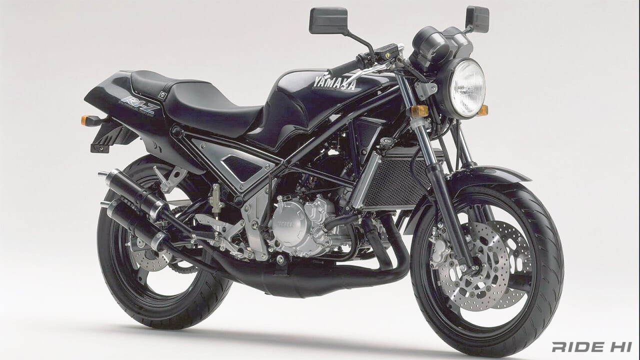 ヤマハ｜R1-Z｜1990｜【2スト旧車】ヤマハ「R1-Z」は心臓部にTZR250系バラツインを搭載し、ヤマハでは異端のワイルドさを誇った