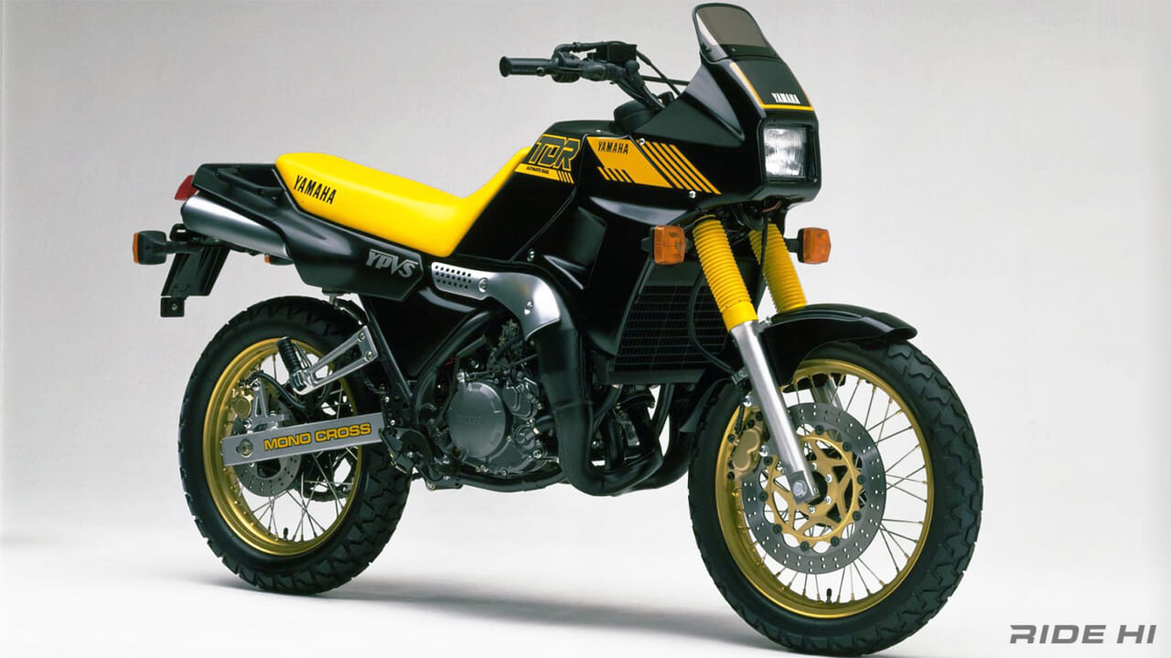 ヤマハ｜TDR250｜【2スト旧車】ヤマハ「R1-Z」は心臓部にTZR250系バラツインを搭載し、ヤマハでは異端のワイルドさを誇った
